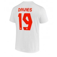 Pánský Fotbalový dres Kanada Alphonso Davies #19 MS 2022 Venkovní Krátký Rukáv